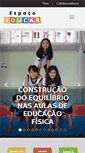 Mobile Screenshot of escolaespacoeducar.com.br